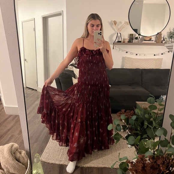 Free People Cloud Nine Maxi Dress. - Picture 2 of 4